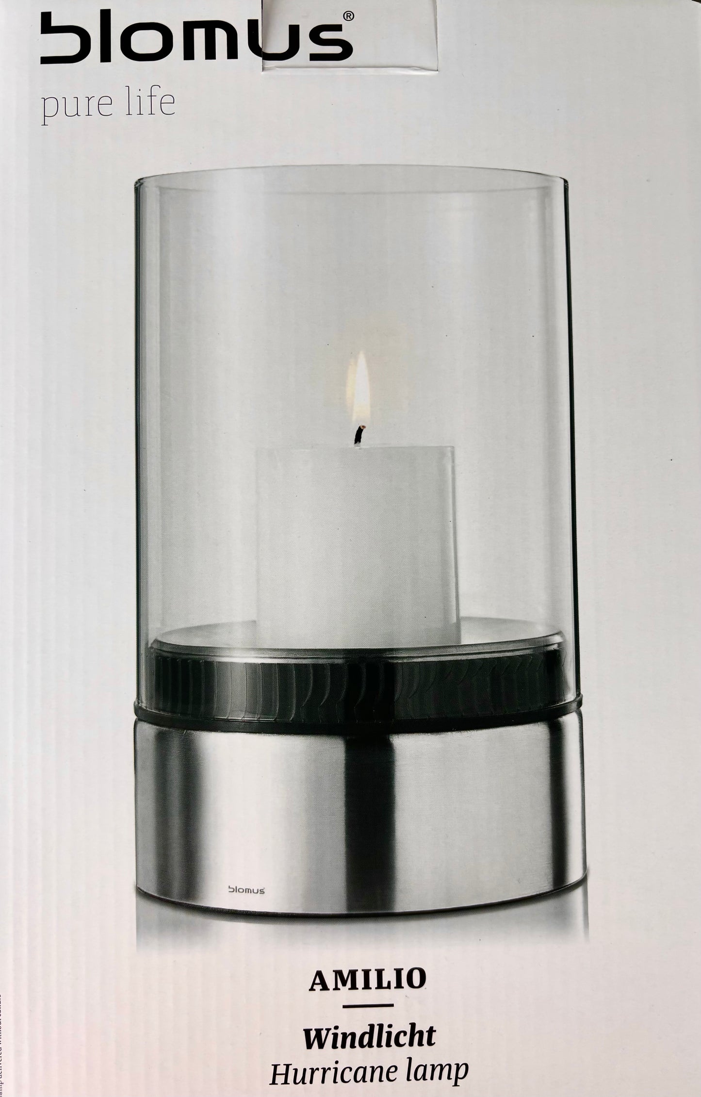 Blomus Windlicht Amilio groß -ohne Kerze-