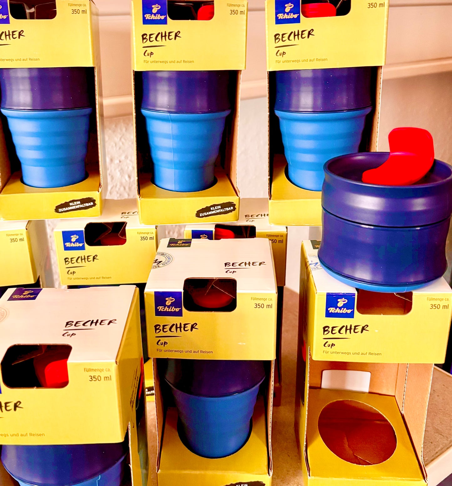 Tchibo Trinkbecher faltbar 1 VE / 36 St. 30% Rabatt