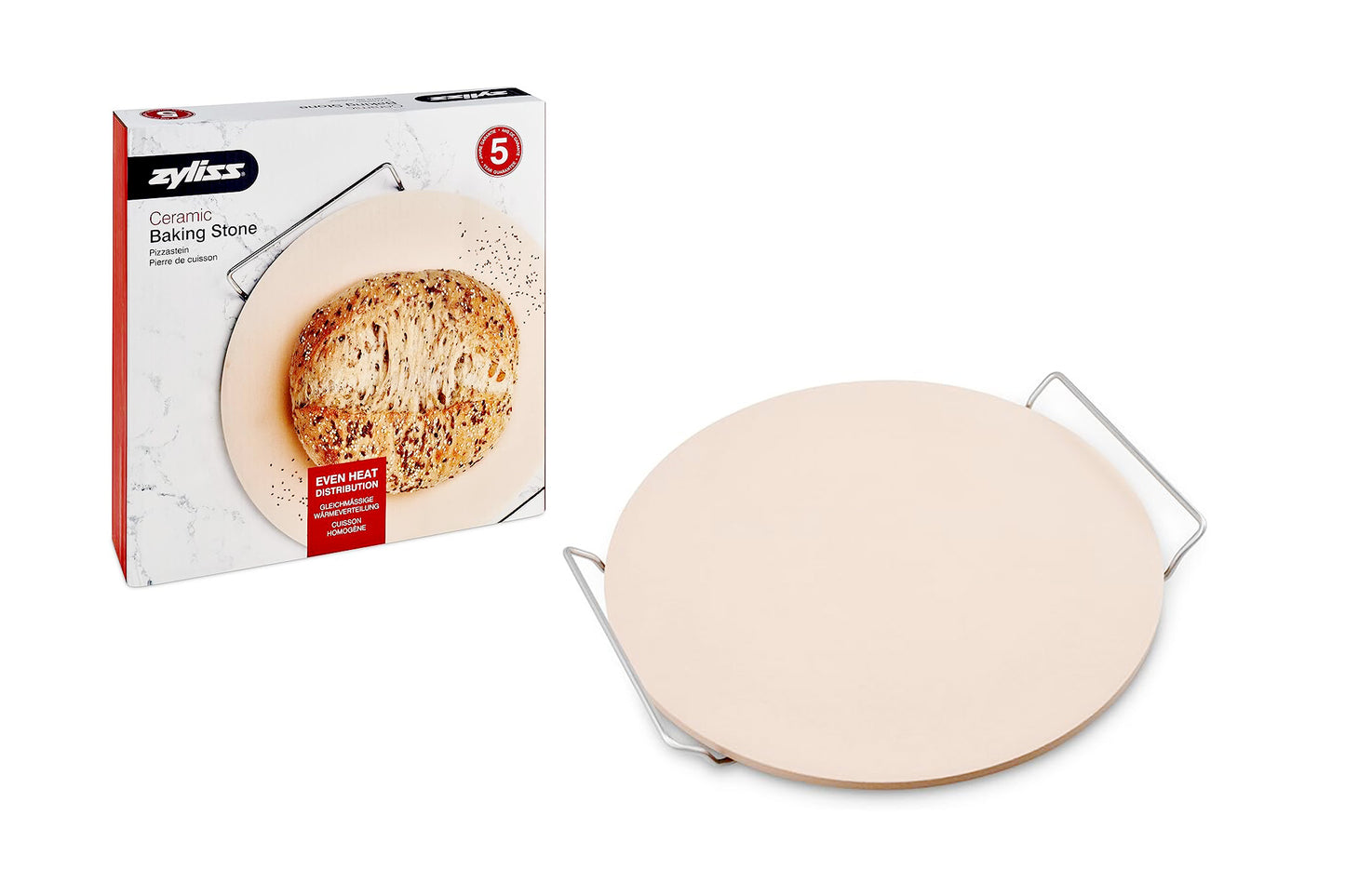 Pizzastein Zyliss für den Backofen