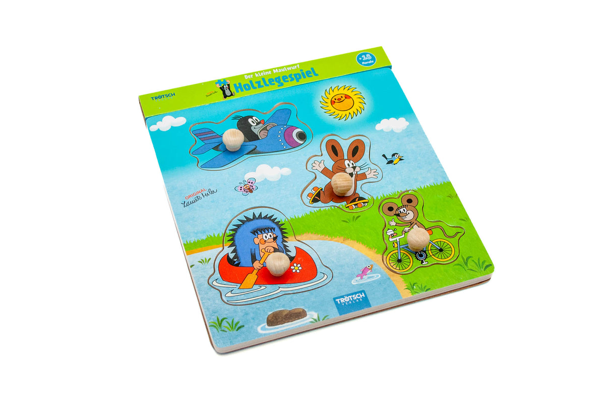 Der kleine Maulwurf Holzlegespiel