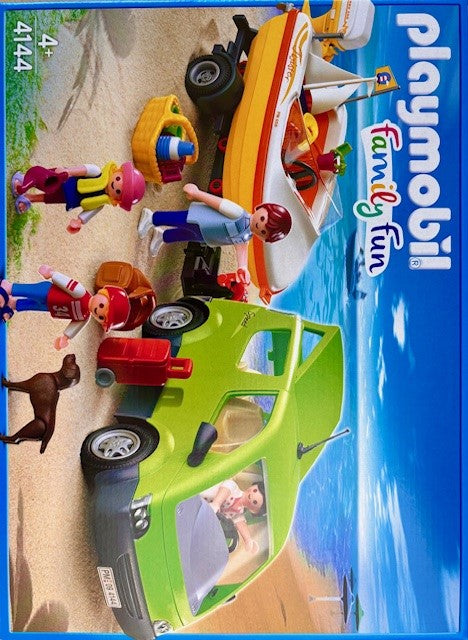 Playmobil Familienvan mit Bootsanhänger
