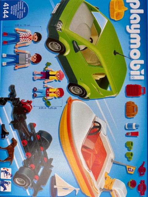 Playmobil Familienvan mit Bootsanhänger