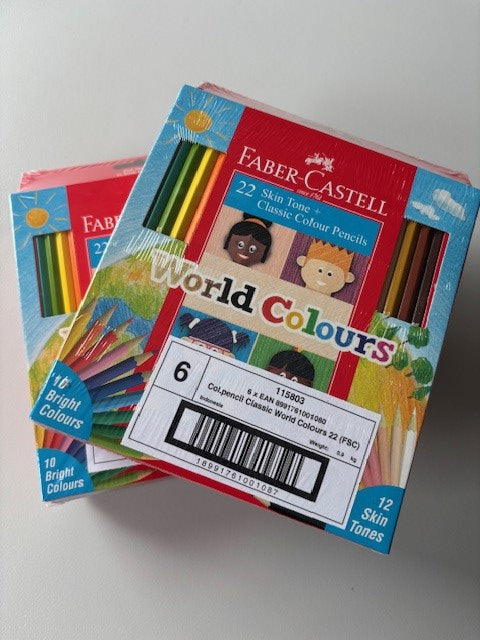 Faber-Castell Buntstifte 22er im 6er Bundle