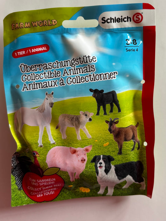 Schleich Überraschungstüte Farm World mit 1 Tier
