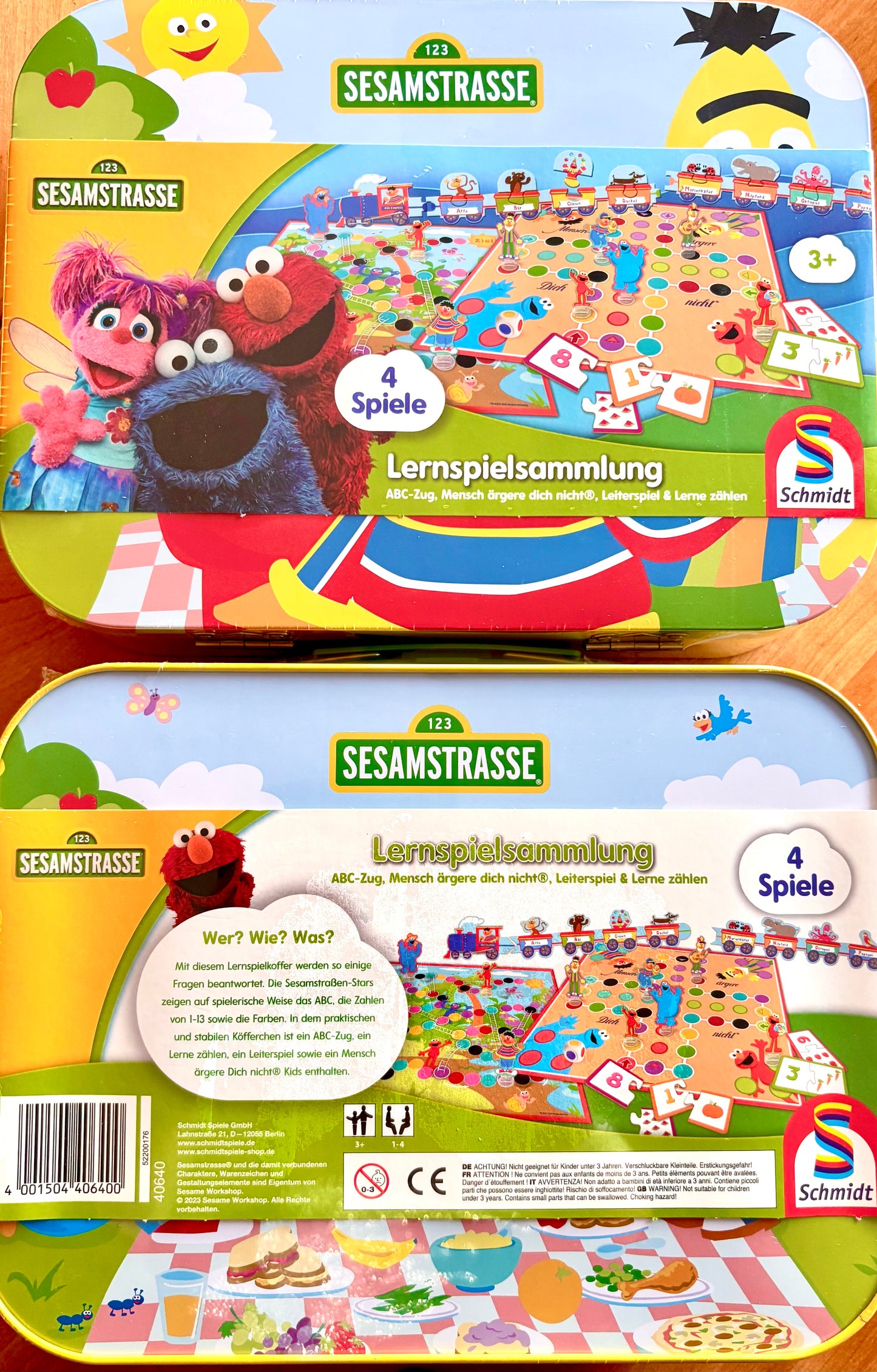 Sesamstrasse Lernspielekoffer von Schmidt Spiele