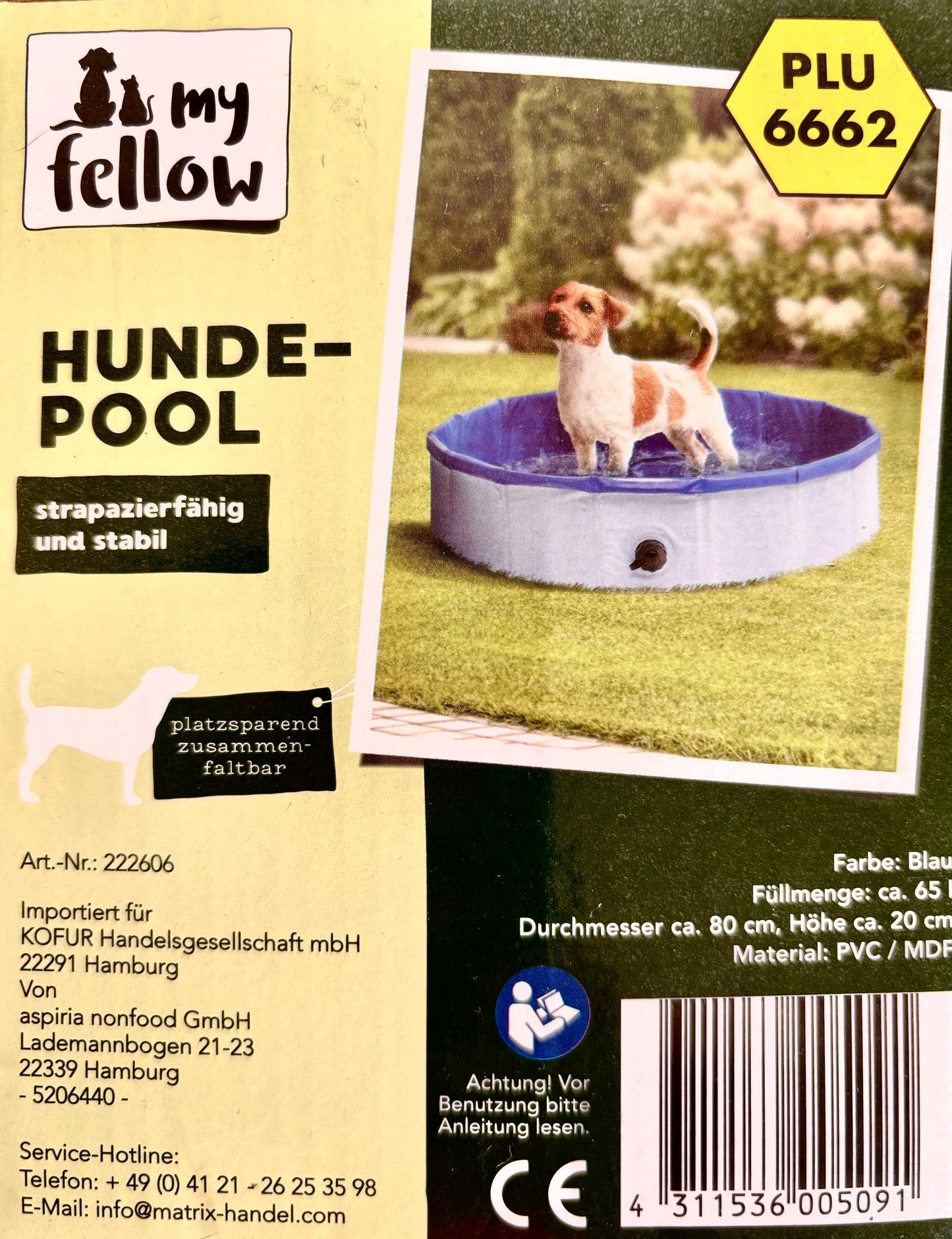 HUNDEPOOL von MY FELLOW