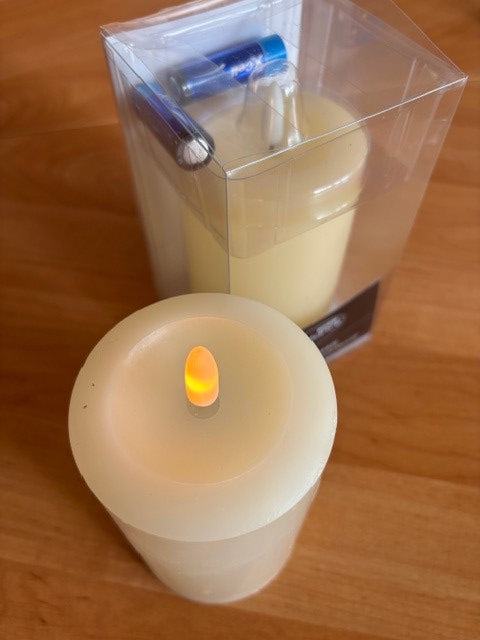 LED Wachskerze mit Timer Funktion