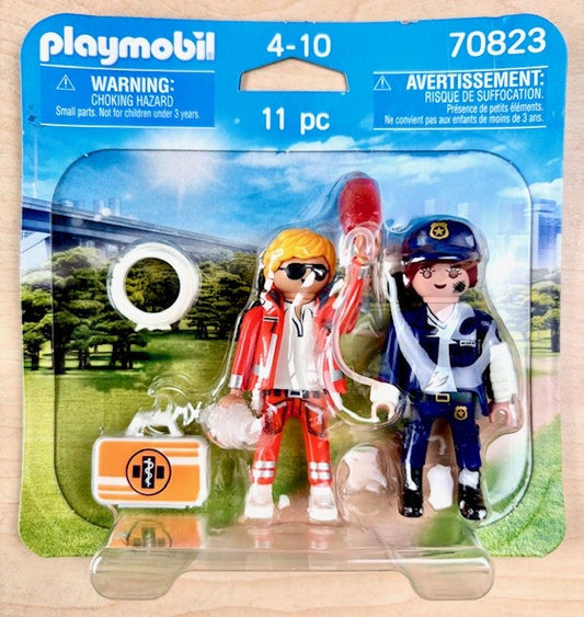 Playmobil Duo Pack Notarzt und Polizistin